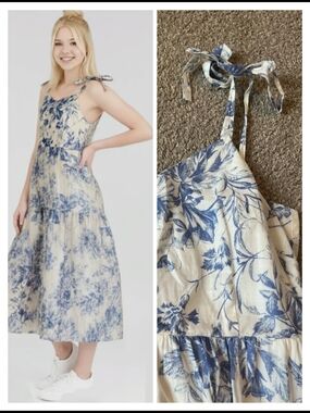 gap floral mesh dress Mesh Midi Dress